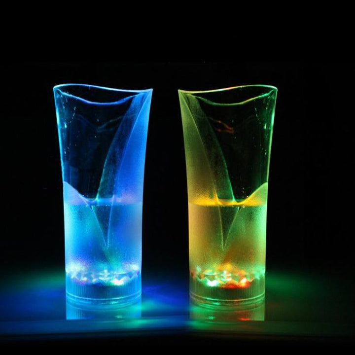 Valentine's Day Flashing Colorful LED Light Up Cup Glass | Skanto