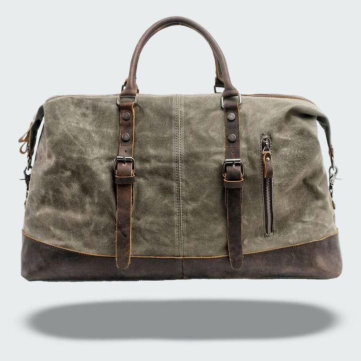 Skanto | Valour Canvas & Leather Reise Duffle Bag – 35L