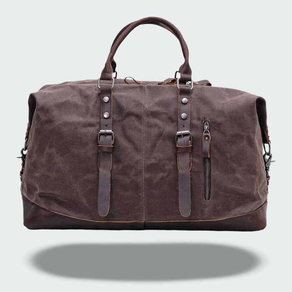 Skanto | Valour Canvas & Leather Reise Duffle Bag – 35L