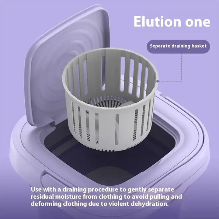 Portable and Foldable Washing Machine with Drying Function | Skanto