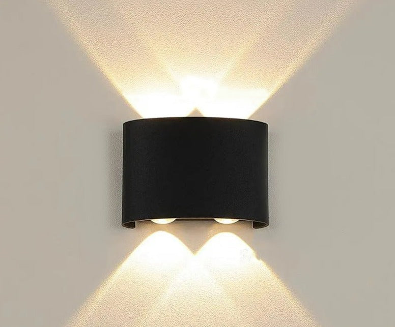 Veda - Utendørs LED Vegglampe | Skanto