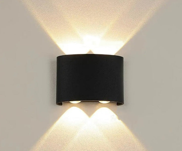 Veda - Utendørs LED Vegglampe | Skanto