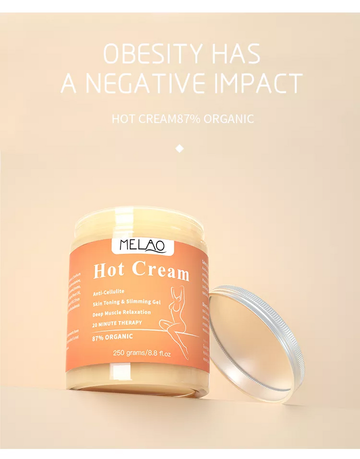 Ultimate Shape Cream – øker fettforbrenningen – reduserer cellulitter – veggklokke