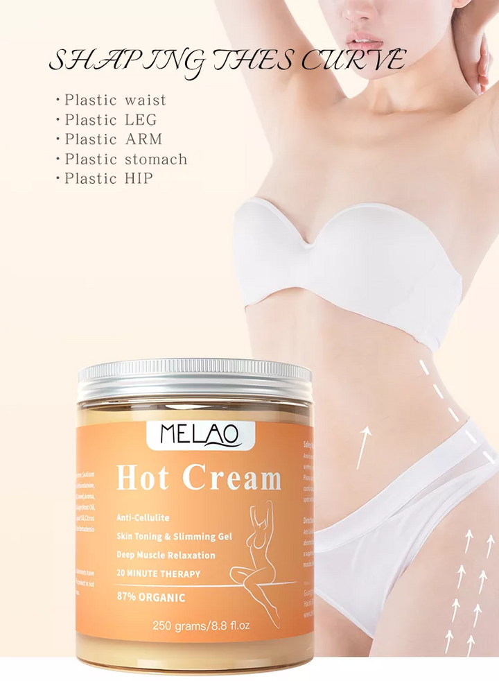 Ultimate Shape Cream – øker fettforbrenningen – reduserer cellulitter – veggklokke