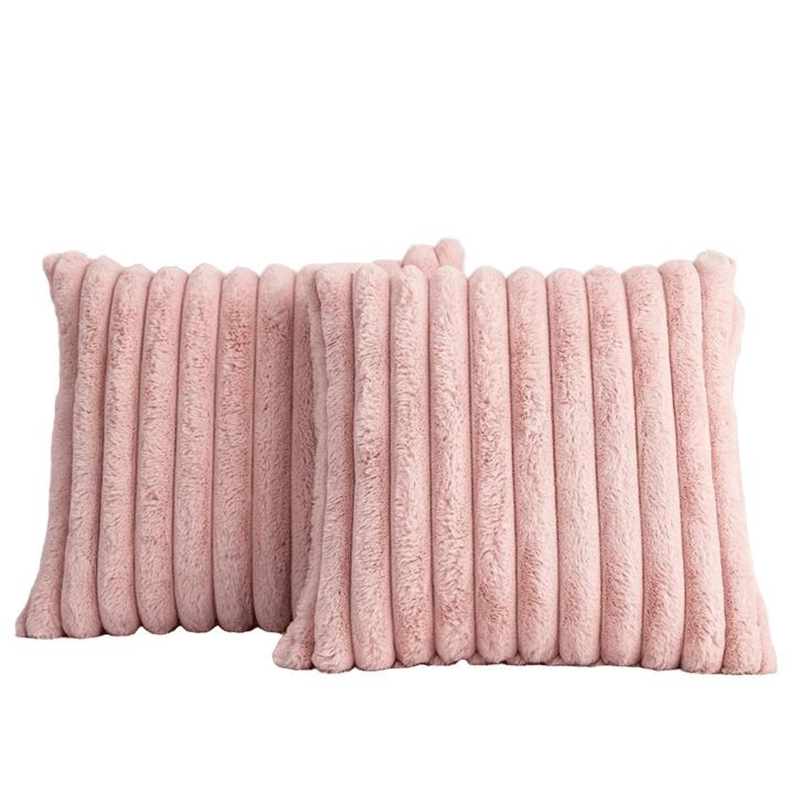 Skanto | Ultra-myke dekorative putevar 45×45 cm laget av plysj