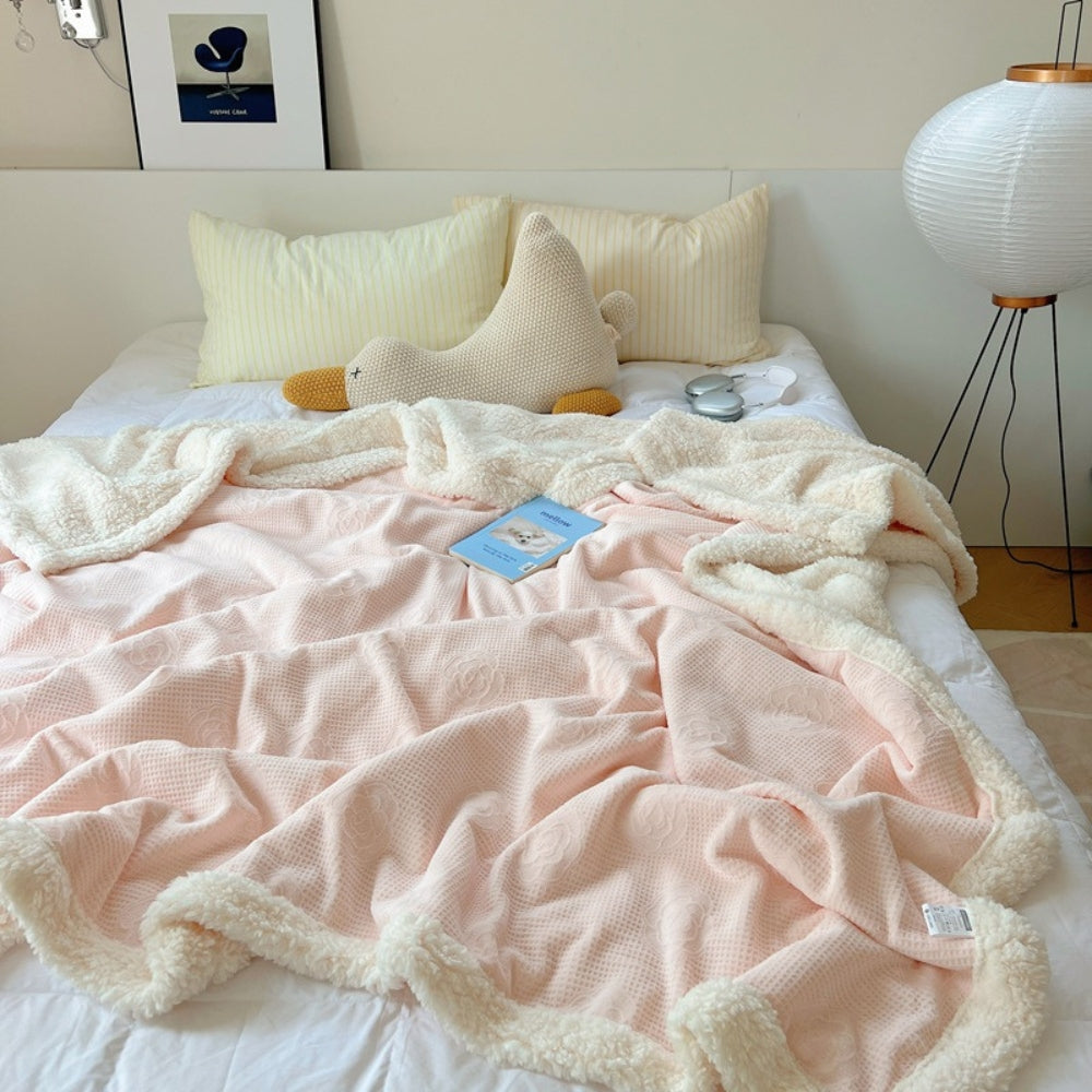 Skanto | Solène Blomster Prægnet Sherpa Teppe