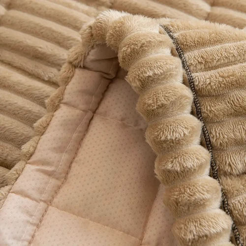 Luksuriøs Plüschbezug for sofaer