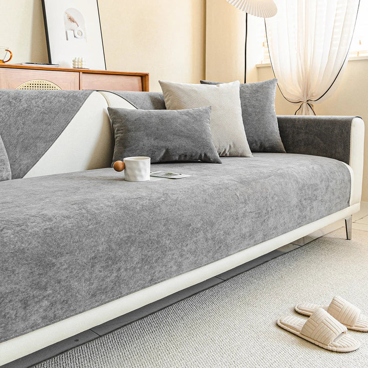 Skanto | SofaShield Luxe Anti-klor Sofa Deksel – Klorbestandig Chenille Beskyttelse for Kjæledyr