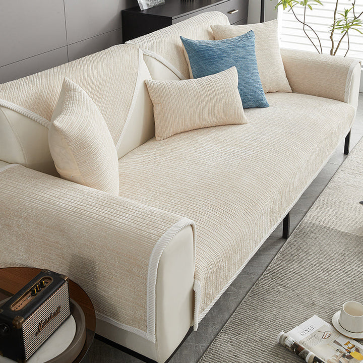 Skanto | SofaShield Luxe Anti-klor Sofa Deksel – Klorbestandig Chenille Beskyttelse for Kjæledyr