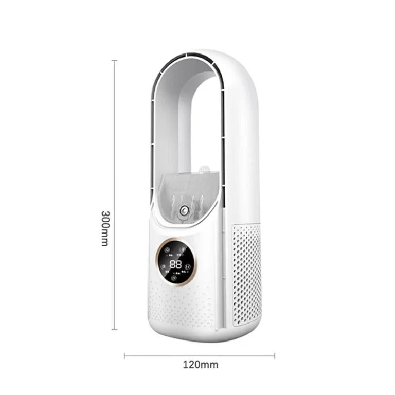 Skanto | Bladeless Portable Air Conditioner | Ultra-Stille, Ergonomisk Design & Ideell for Hjem- og Kontorbruk