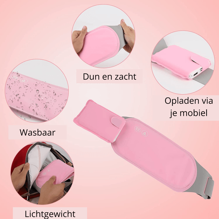Skanto | Elektrisk magevarmer med varme og vibrasjon