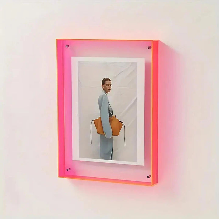 Transparent akryl bildeframe Skanto
