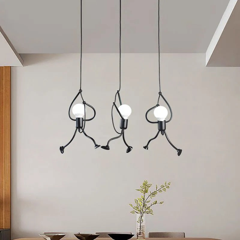 Cheerful Doll Wall Lamp - RetroGlow | Skanto