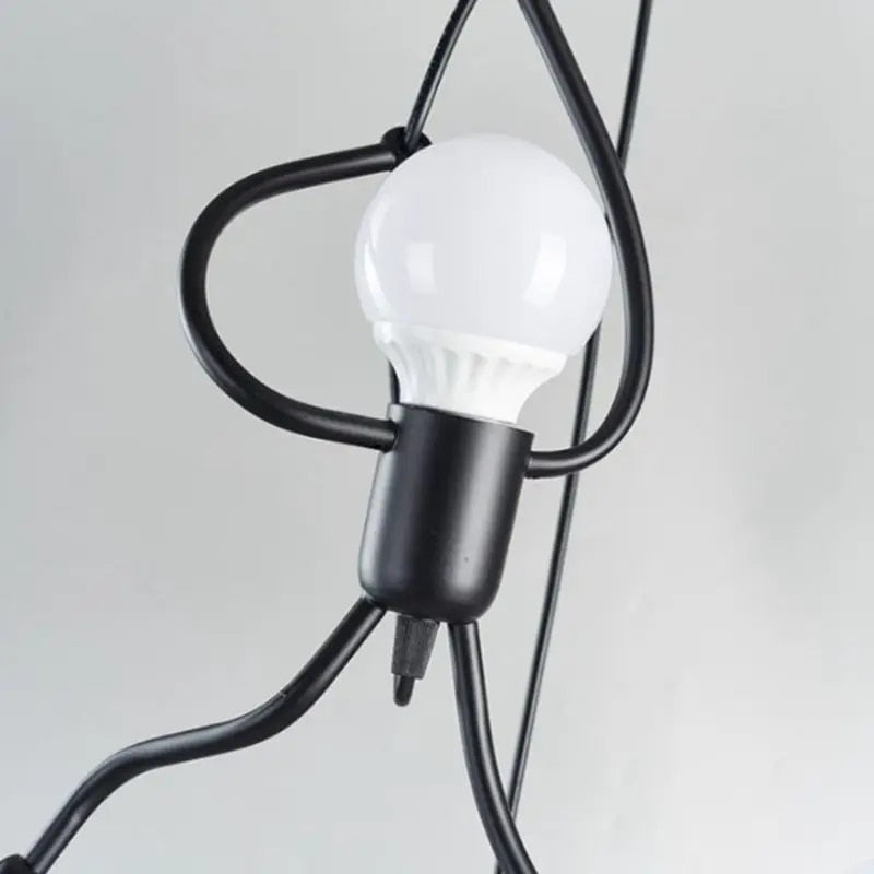 Cheerful Doll Wall Lamp - RetroGlow | Skanto