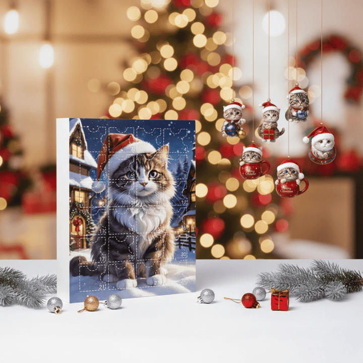 Skanto | Vintage Katt Adventskalender for Katteelskere til Jul