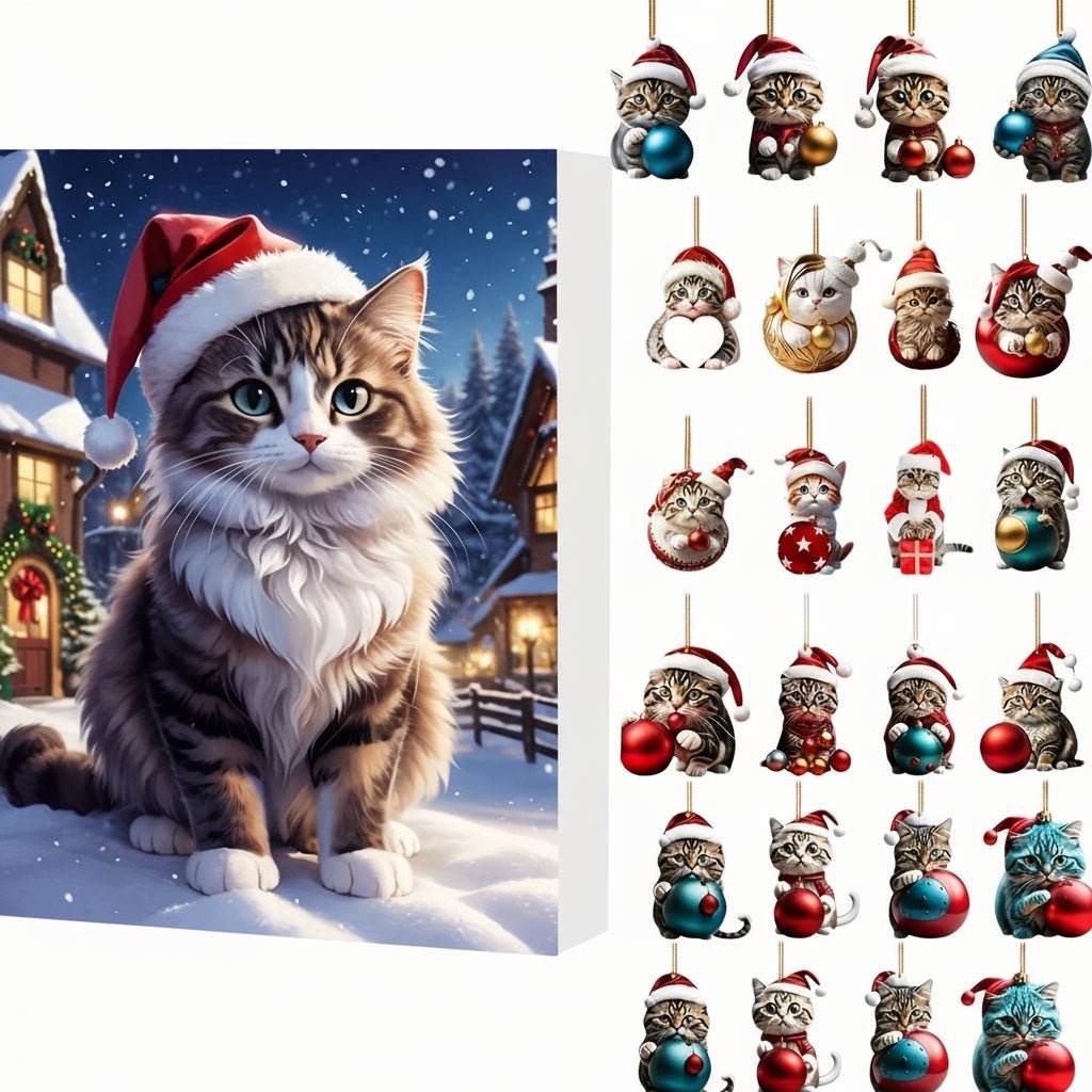 Skanto | Vintage Katt Adventskalender for Katteelskere til Jul