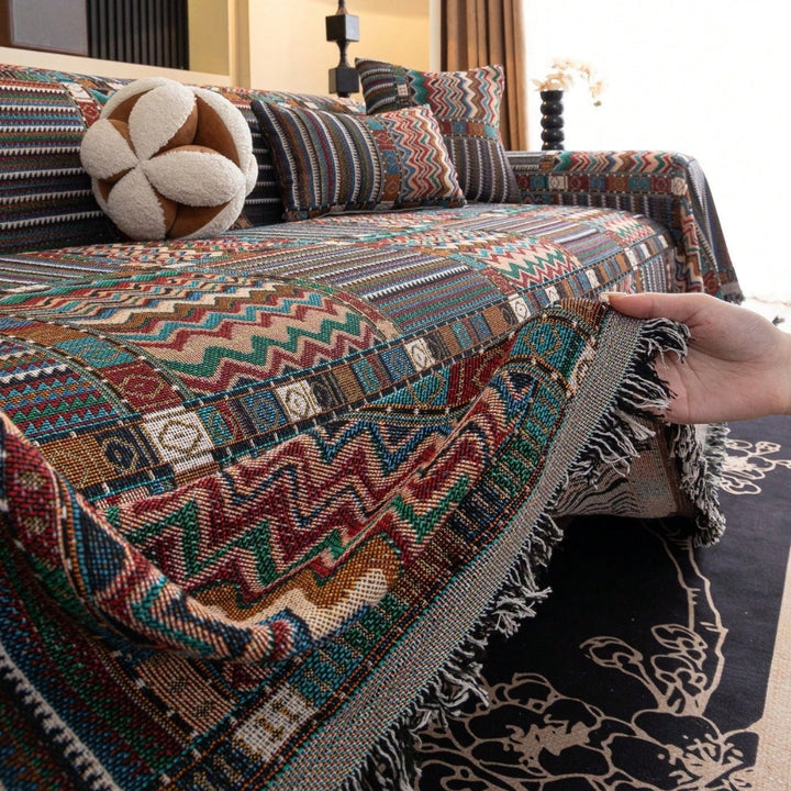 Skanto | Aurora Stripes Boho Sofa Cover