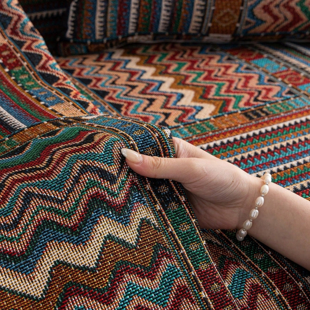 Skanto | Aurora Stripes Boho Sofa Cover
