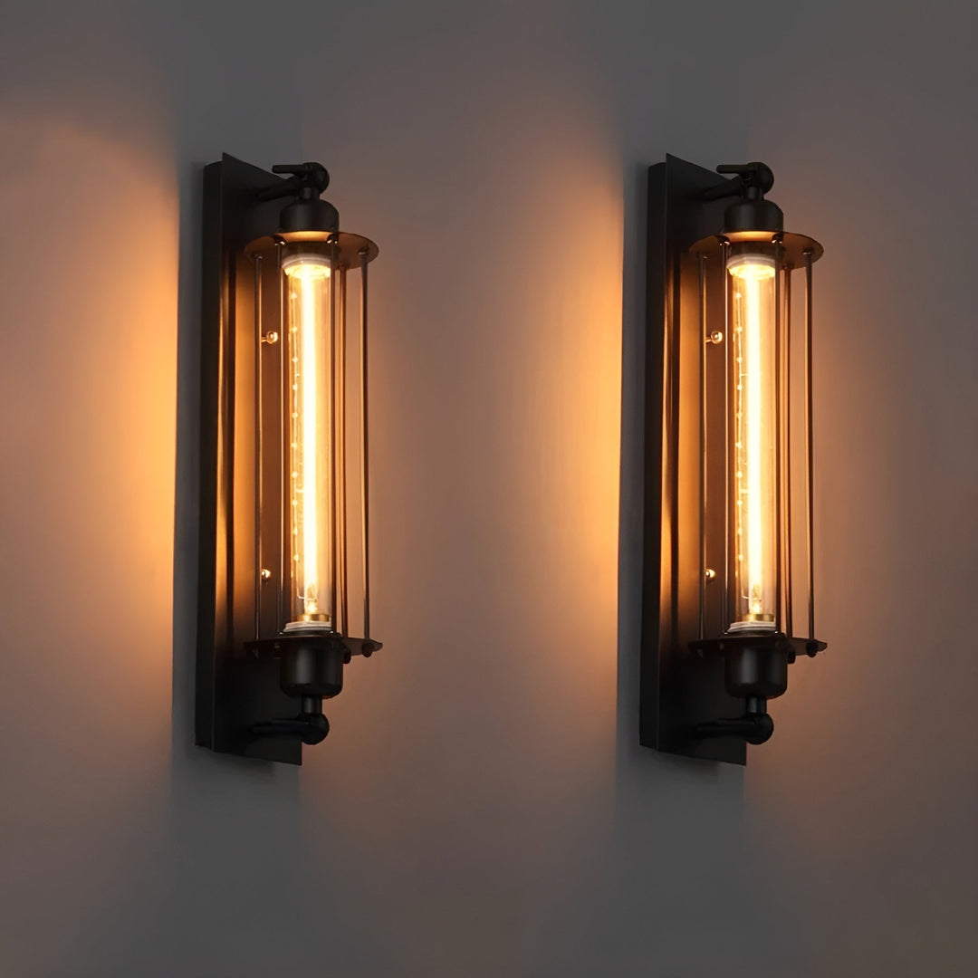 Vintage LED Vegglampe – Stilfull belysning for stue og gang | Skanto