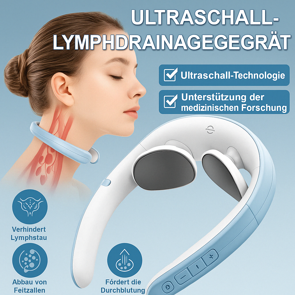 Skanto | Vitalize Ultralyd Lymfatisk Dreneringsutstyr for Cellulitt og Fettreduksjon Muskelavslapning