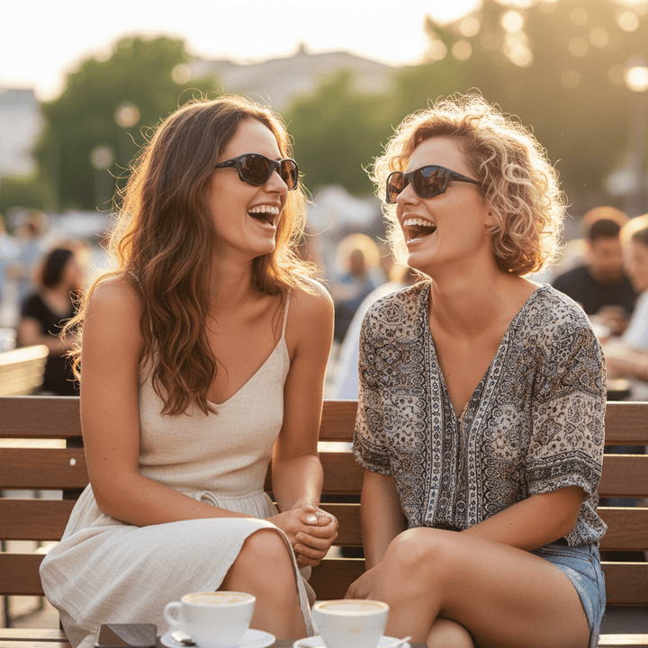 Polarisierte Sonnenbrille für scharfe Sicht im Sonnenlicht