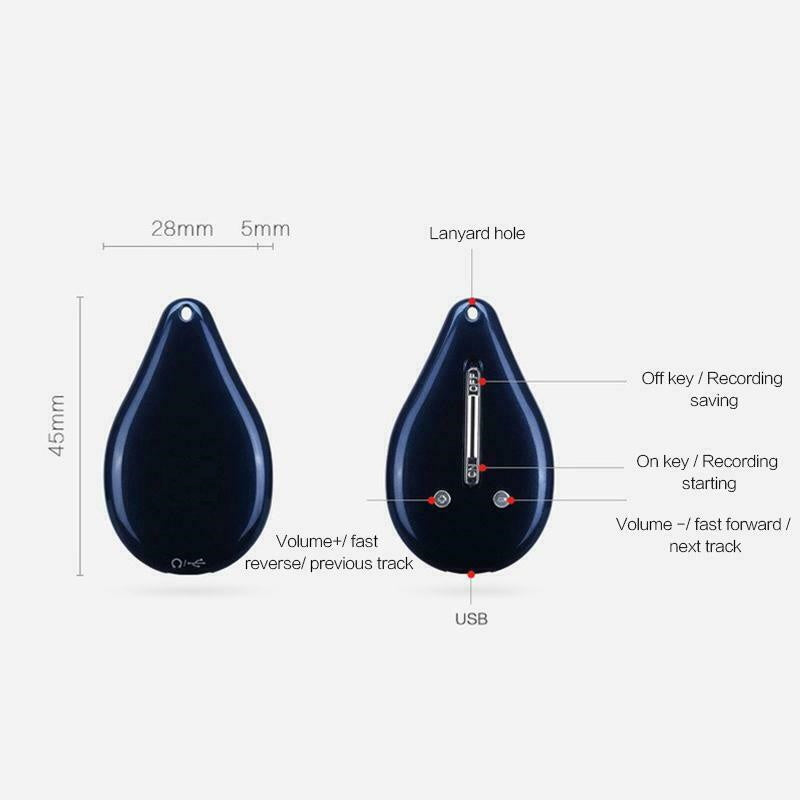Skanto | Voice Recorder 100 Timer Minne