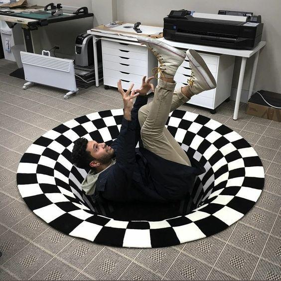 Vortex Illusion Teppet | Skanto