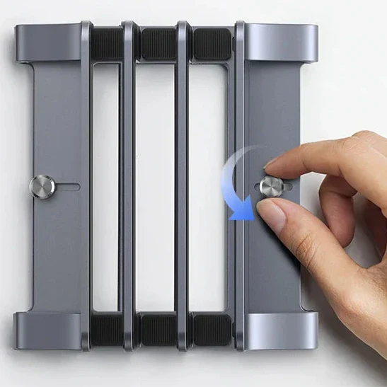 Skanto | Sammenleggbar aluminiums laptopstativ for 10–17” enheter