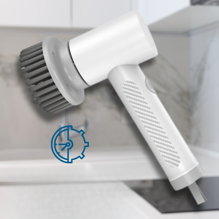 Electric Scrub Brush Profesjonell Kjøkken- og Komfyrrenser Skanto