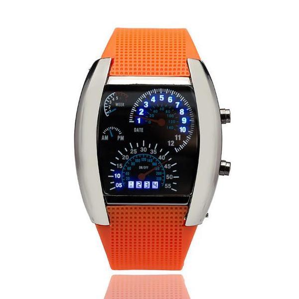 Rennuhr LED Digital Sport Watch with Strap | Skanto