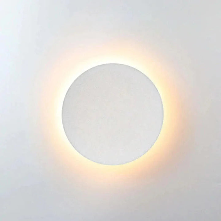 Skanto | Minimalist LED vegglampe i rund eller kvadratisk, IP65