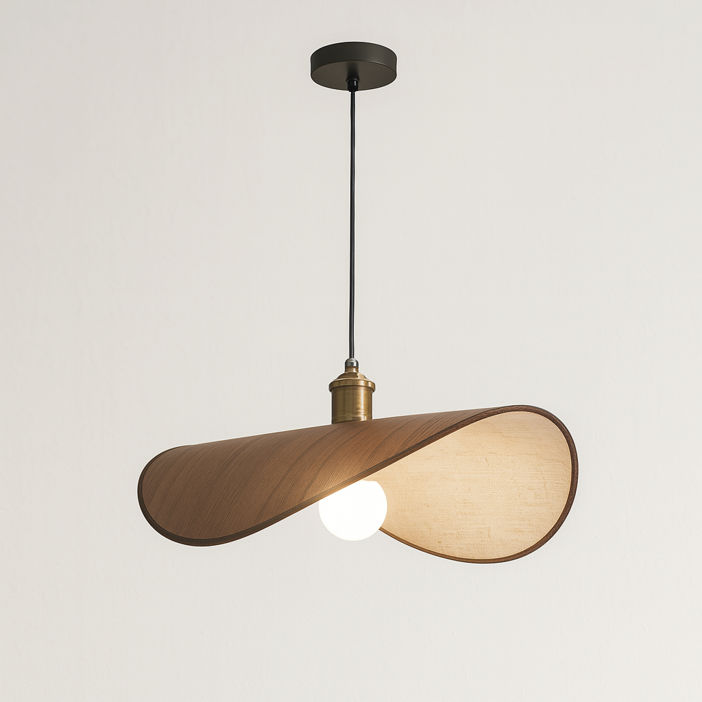 Wabi-Sabi-Blumen-Pendelleuchte for moderne minimalistiske Interieurs