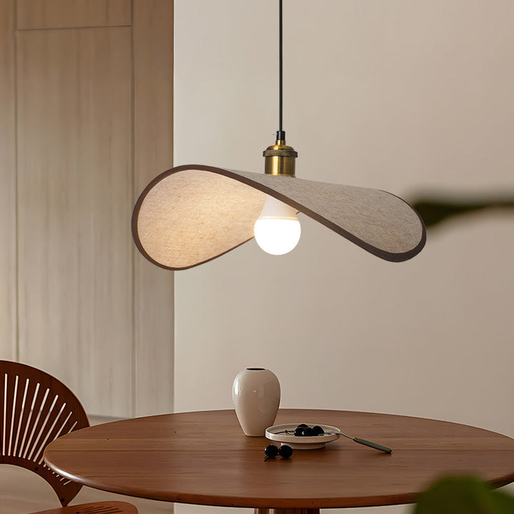 Wabi-Sabi-Blumen-Pendelleuchte for moderne minimalistiske Interieurs