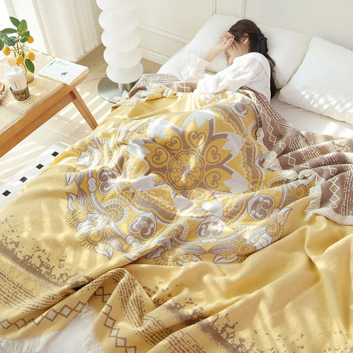 Skanto | Wander Bomull Boho Mandala Teppe