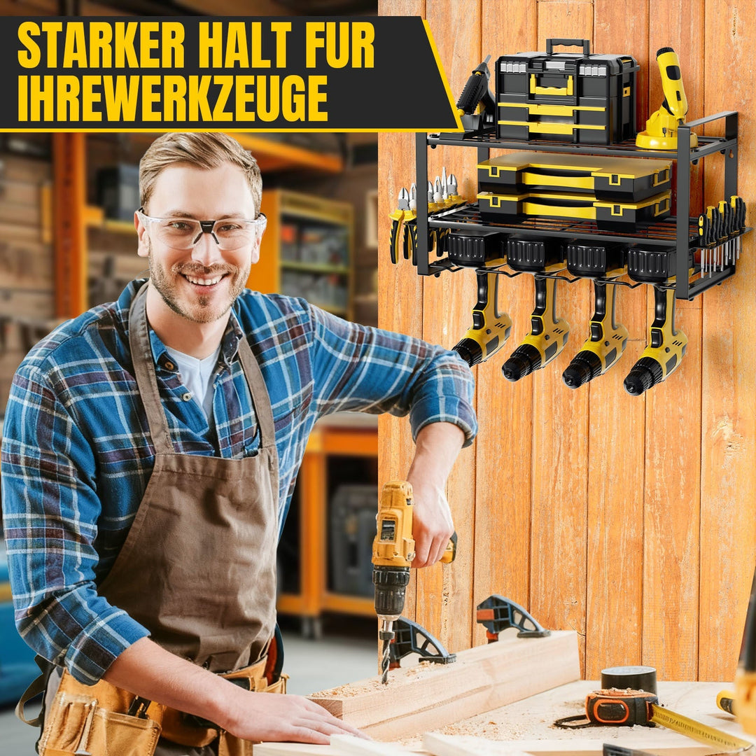 Verktøyholder veggmontering 50kg belastning | Skanto