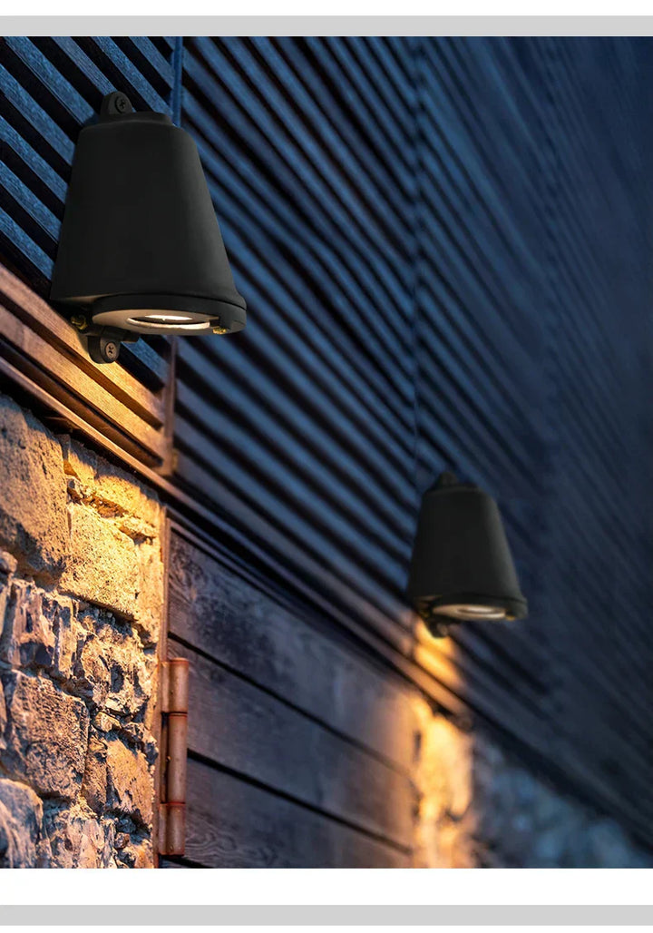 Aluminium Vegglampe LED Utendørs Lys Moderne for Husbelysning | Skanto