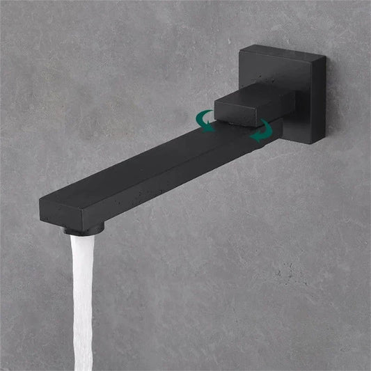 Norvo | Veggmontert Foldbar Kran – Høy Kvalitets Rustfritt Stål Tap med Moderne Design