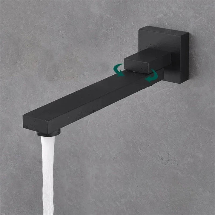 Skanto | Veggmontert Foldbar Kran – Høy Kvalitets Rustfritt Stål Tap med Moderne Design