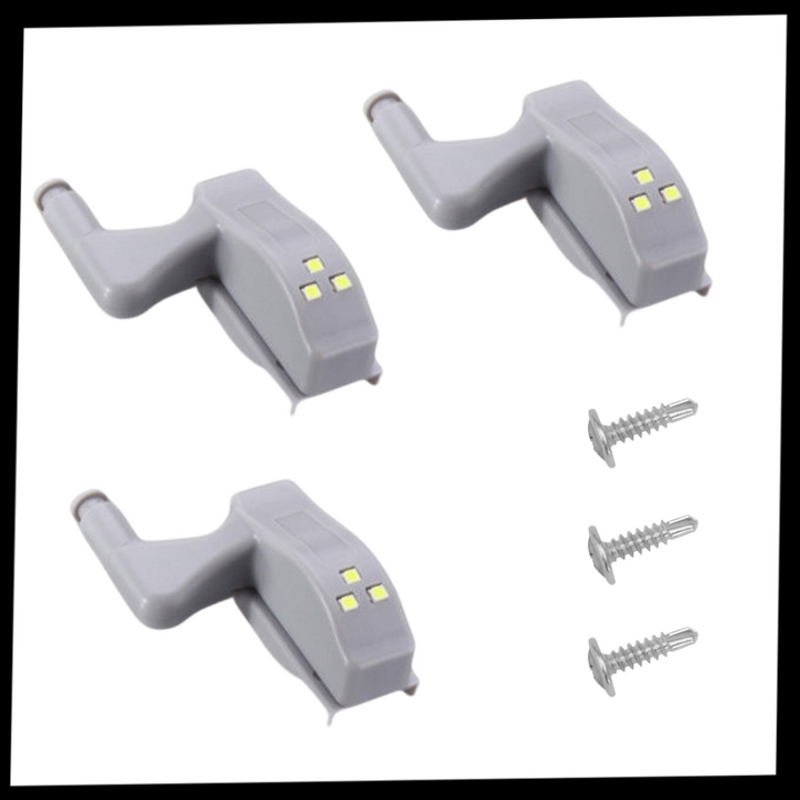 Pakke med 3 LED-lys