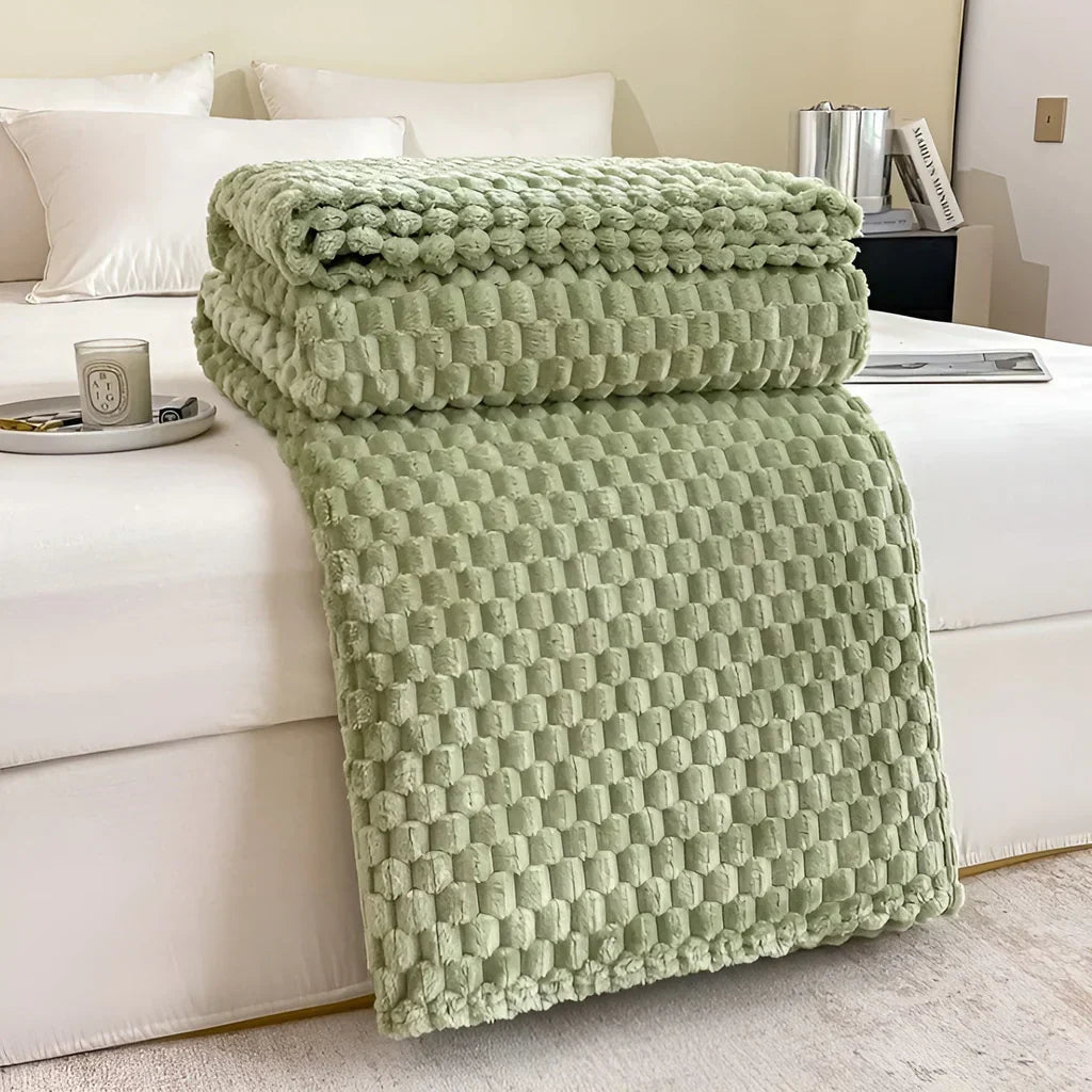 Skanto | CozyNest - Ultimat Varm og Myk Teppe for Sofa og Seng