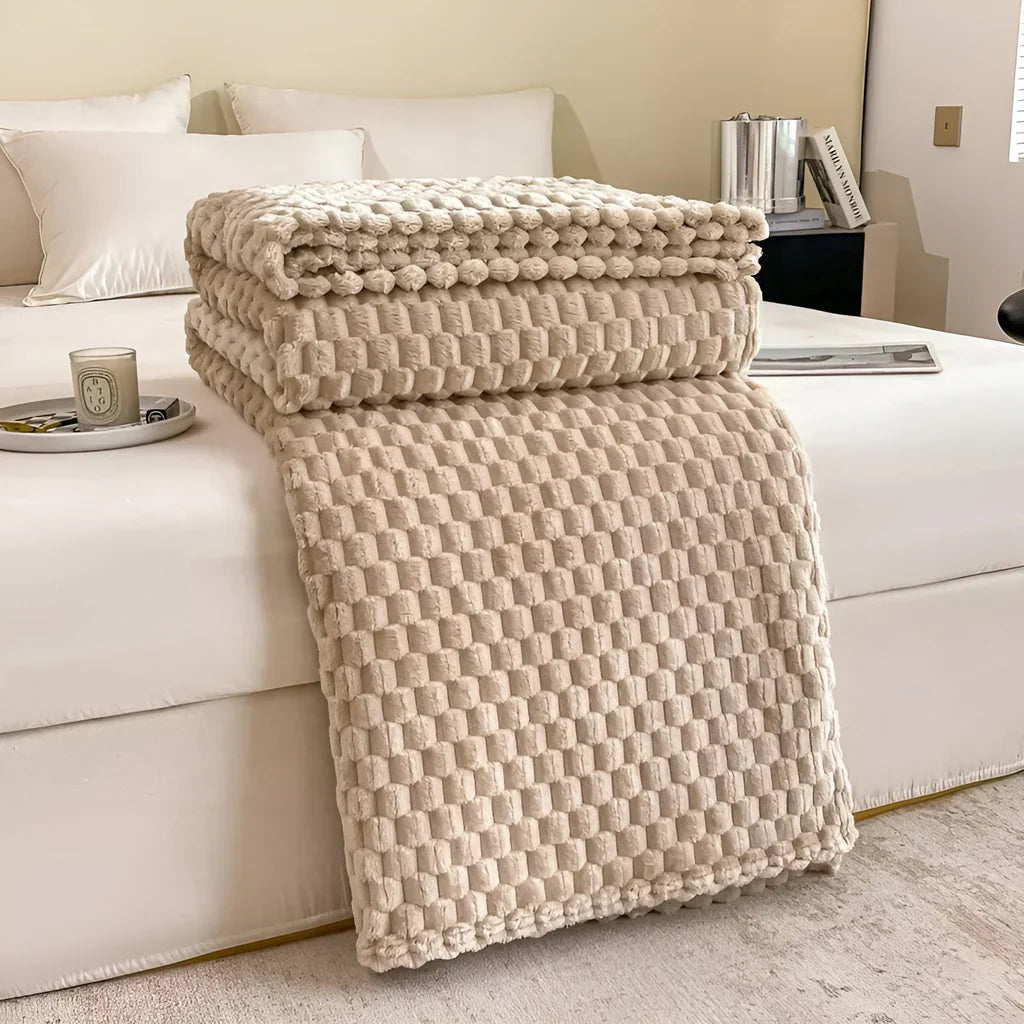 Skanto | CozyNest - Ultimat Varm og Myk Teppe for Sofa og Seng