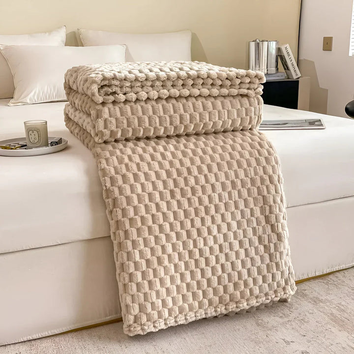 Skanto | CozyNest - Ultimat Varm og Myk Teppe for Sofa og Seng