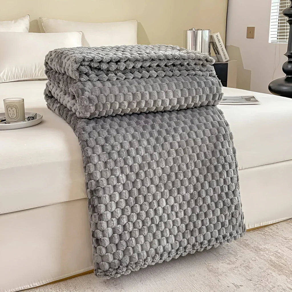 Skanto | CozyNest - Ultimat Varm og Myk Teppe for Sofa og Seng