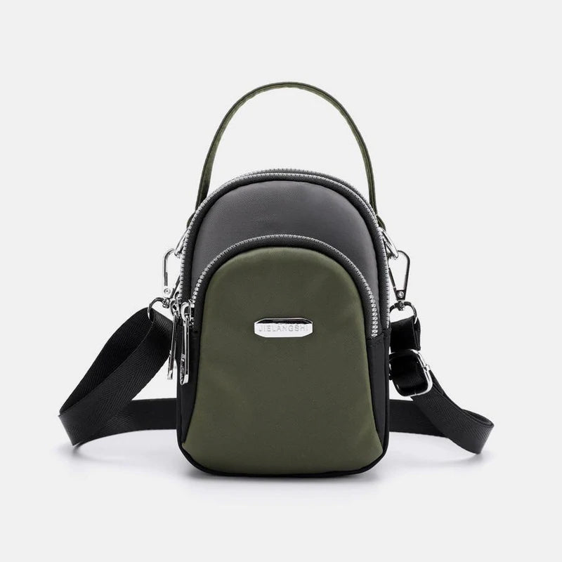Vanntett liten skulderveske laget av nylon | Skanto