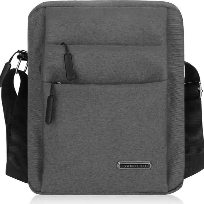 Wasserdichte Herren-Schultertasche mit Diebstahlschutz