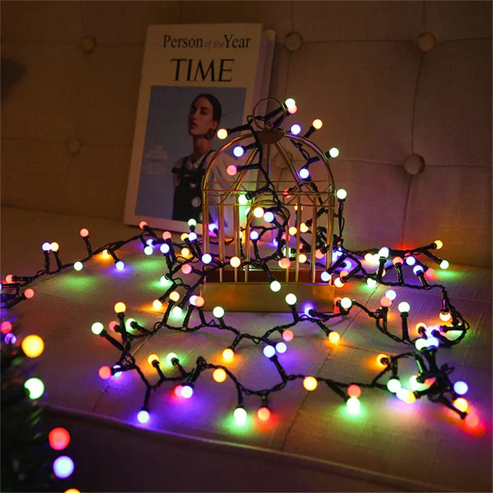 Skanto | TwinkleWave – Vanntette LED lyslenker for utendørs
