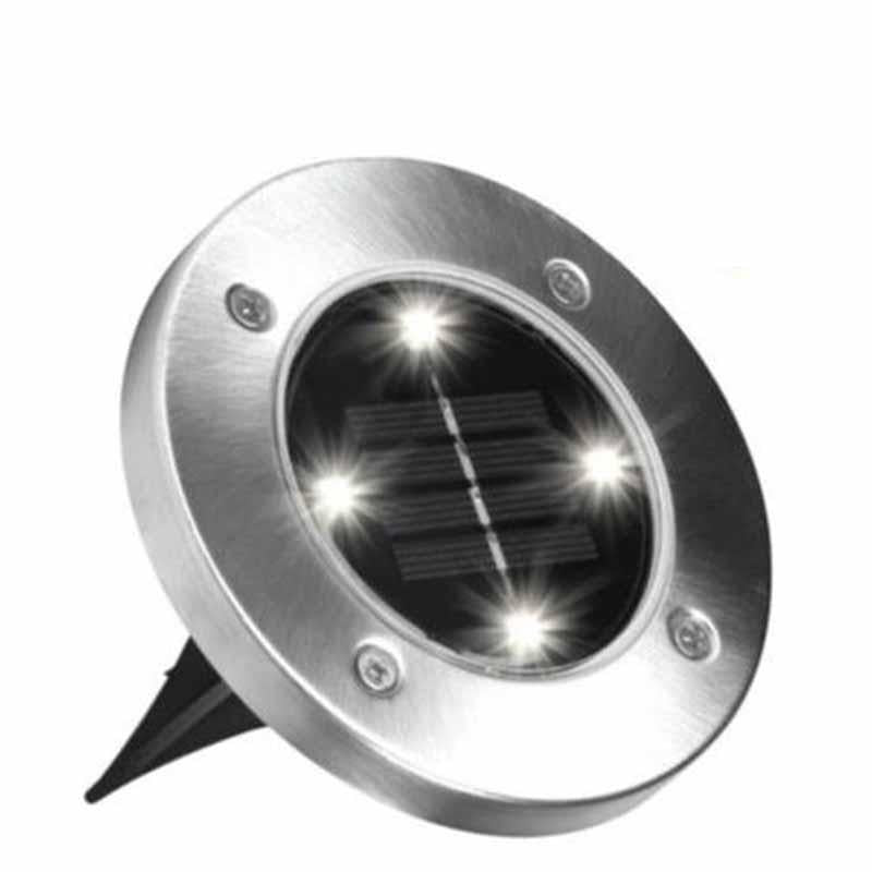 Skanto | Solar Garden Disk Light - La hagen din være vakker