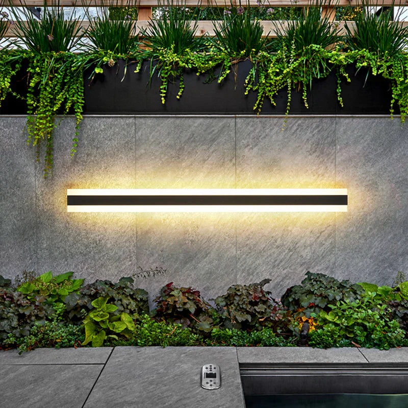 Værbestandig LED Utendørs Vegglampe | Moderne Design for Hage, Terrasse & Fasade | Vanntett IP65 | Energieffektiv | Skanto
