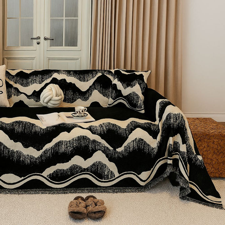 Skanto | Wavescape Chenille Sofa Cover