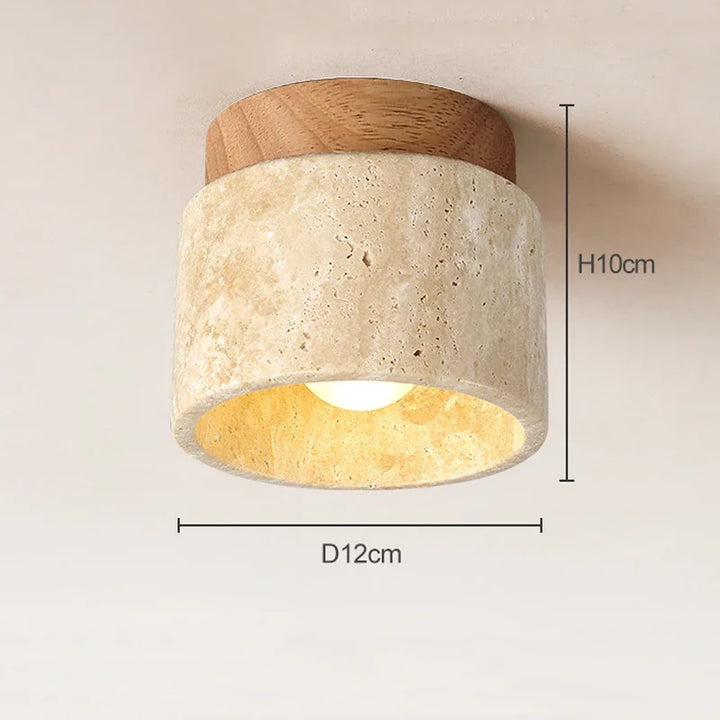 Japansk Kreativ Krem Stil Taklampe | Skanto